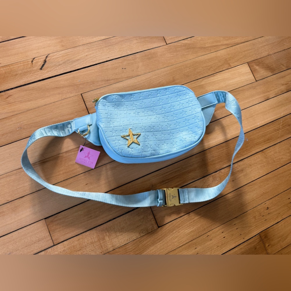 NWT Jeffree Star Light Periwinkle Blue Crossbody Bag